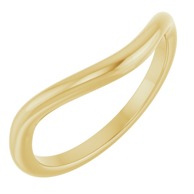 10K Yellow Gold 1.9 mm Contour Band