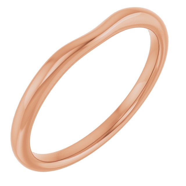14K Rose Gold Matching Band