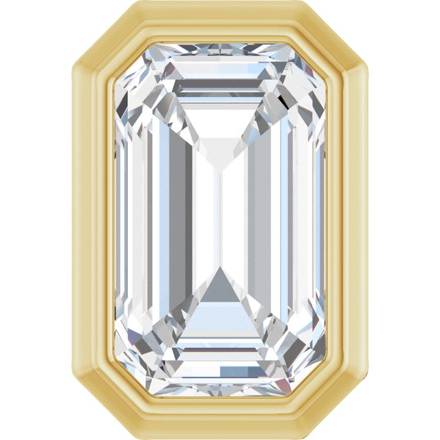 14K Yellow Gold 1/4 CT Natural Diamond Pendant